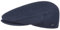 Lipodo Inglese Classic Flatcap Damen/Herren - Flat Cap Made in Italy - Unifarbene Wintercap mit Wolle - Schirmmütze Herbst/Winter - Schiebermütze dunkelblau 57 cm