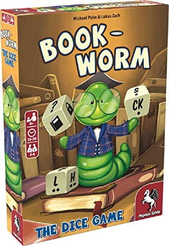 Pegasus Spiele 18335E - Bookworm - Dice Game