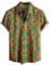 VATPAVE Mens Floral Hawaiian Shirts Short Sleeve Button Down Beach Shirts X-Large Sunflower
