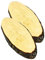Kesper – Set di 2 taglieri in legno di ontano (40 – 49 x 17 x 1,5 cm) – Tagliere in legno con corteccia – Tagliere per il pane da servire e presentare (laccato per uso alimentare)