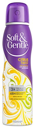 Soft & Gentle Citrus Twist Anti-Perspirant Spray 150ml