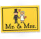 DankeDir! Mr. & Mrs. Ehepaar - Schild 30 x 20 cm - Accessoires Hochzeitsdeko Partydeko JGA Fotobox - Deko Idee Geschenk Brautpaar Hochzeit Hochzeitsgeschenk Hochzeitskarte