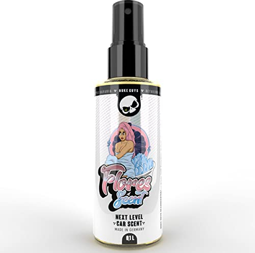 Nuke Guys Car Scent - Auto Duft Spray - 0,1 L Flores Scent Autoparfüm - Praktischer Lufterfrischer für den Innenraum, angenehmer Autoduft