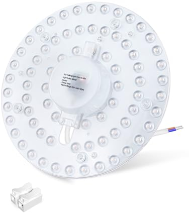 DoRight 36W Módulo LED Kit de Conversión Reemplazo Redondo Para Lámparas de Techo Blanco Neutro 4000K con Imán para Neno Fuente de luz de Techo Redonda Adecuada para Marco de Techo de Hierro 220V