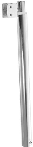 Duschglas Paneelhalterung 358mm aus 304 Edelstahl, Silber