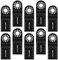 10Stk Sägeblatt Oszillierendes Zubehör Set Multifunktionswerkzeug Zubehör Set für Fein Multimaster Multitool Dremel Makita Einhell