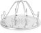 1 STK Camping Toaster für Gaskocher Toaster, Camping Toaster für Koche, Edelstahl Faltbarer Camping Toast Racks, Camping Zubehör mit Faltbarem Ständer für Gasherde, Wohnwagen, Reisen, Picknicks