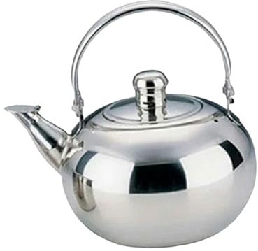 F Fityle Bollitore per Il tè Bollitore in Acciaio Inossidabile Pentola per Cucinare Bollitore per Acqua Teiera con Filtro Bollitore per Piano Cottura da Cucina, 2.5 l