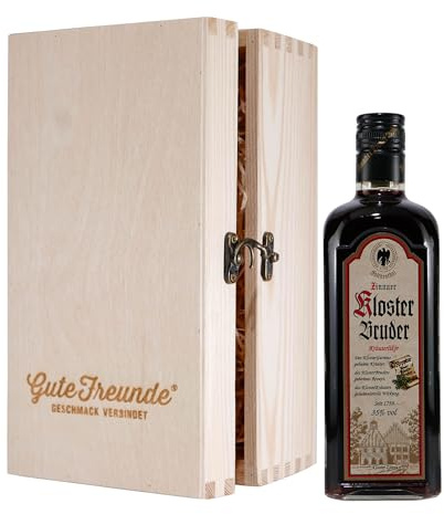 Zinnaer Kloster-Bruder Kräuterlikör mit Geschenk-HK