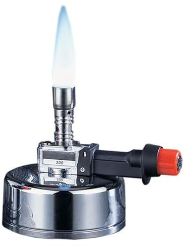 Mechero Bunsen PortáTil, Mechero Bunsen De Encendido ElectróNico Inflable, Soplete De Butano, Temperatura: 1300 °C, Capacidad: 35 G, CalefaccióN/Soldadura/CoccióN, Para OdontologíA,Model200