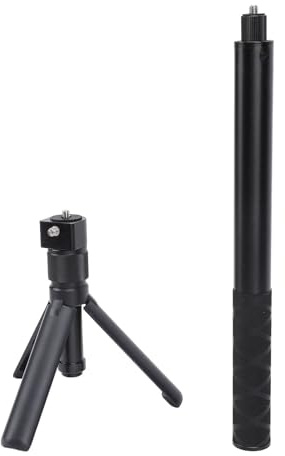 Invisible Selfie Stick, Extendable Action Camera Selfie Stick Tripod for X4 X3 ONE X2 ONE RS, Carbon Fiber Pole for Underwater Photography Diving