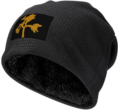 Raymatthie U%2 Damen Herren Schwarz Band Winter Cap Warme Mütze Slouch Beanie Schädel Cap Unisex Wintermütze für Männer Frauen Singer Fans Geschenke