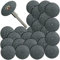 SANTUO 50Pcs Rotary Tool Cutting Discs for Dremel Cutting 32mm Diameter Fiberglass Reinforced Cutting Wheel Discs with 4Pcs Mandrels for Dremel Metal Cutting