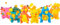 6 Stück Kuchen Deko Figuren Set, Figuren Deko, Minifiguren Tortendeko Muffin Deko, Dekofiguren Cupcake Toppers Dekoration