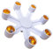 OAJABBGE 2/3/4/5/6/7 dans 1 Séparateur Douille L'ampoule E26 / E27 Adaptateur Douille Lumineuse CONVENTER CONVERTUR BALBE LED Standard