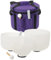 CDZHLTG 8-12 Inch Set of 3 PCS Frosted Quartz Crystal Singing Bowls 8 G Note 10 F Note 12 C Note 432hz for Sound Healing and Therapy Meditation with Carry Case Bag