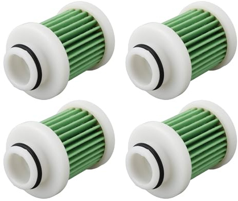SG Store 4 filtri carburante esterni marini 6D8-WS24A-00 compatibili con Yamaha F40A F50 T50 F60 T60 F70 F90 F115