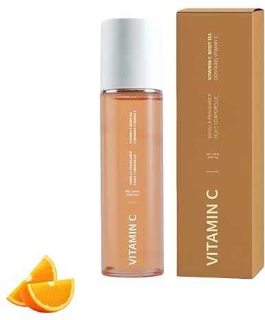 Vitamin C Glow Booster Fluid, Strahlendes & Befeuchten Gesichtsfluid für Damen Kosmetik & Gesichtspflege, mit Hyaluronsäure für einen Strahlenden Teint (1pc, 120ml)