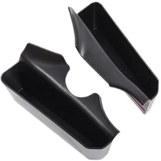 Universal Car Cup Holder For Fiat 500 2007-2024 ABS Black Center Console Side Storage Box Multi-Function Mobile Phone Tray Car Interior Accessories Cars Beverage Holders(For 2016-2024)