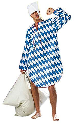 Bayerisches Nachthemd Schlafanzug , Größe:XL