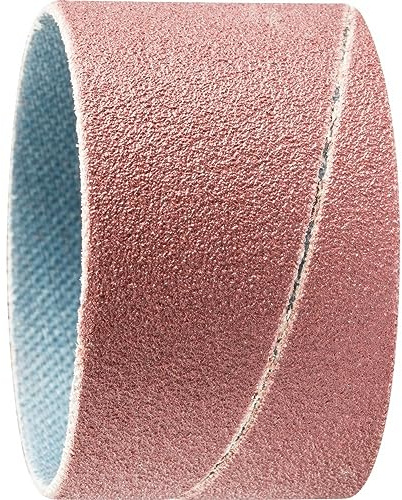 PFERD 148310 Schleifhülsen, Ausführung Korund A, Zylindrische Form, 150 Korngröße, 25mm x 38mm, 100 Stück