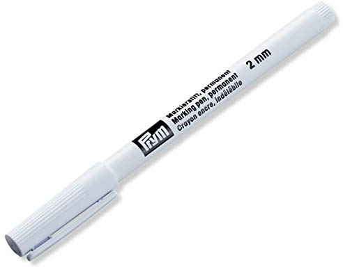 Prym Stoffmarkierstift extra fein permanent schwarz, One Size, 611800-1
