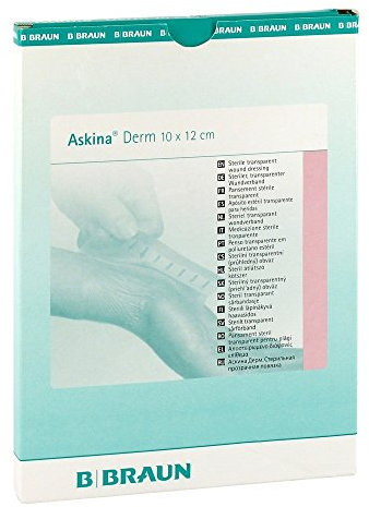B.BRAUN Askina Derm 10 x 12 cm, 5 Pflaster