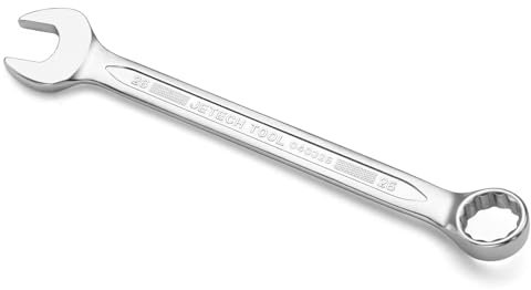 Jetech Ringmaulschlüssel 26mm – Hochfester Schraubenschlüssel aus Cr-V Stahl mit sandgestrahlter Oberfläche
