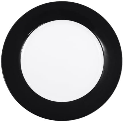 KAHLA Pronto Colore Speiseteller 26 cm pure black | schwarzer Essteller aus Porzellan