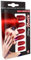 Widmann 05351 - Fingernägel Set, Glitzer Rot, 12 Stück, selbstklebend, Accessoire, Karneval, Mottoparty, Halloween