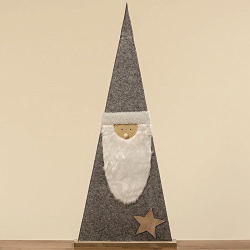 BOLTZE Aufsteller Santa Nikolaus Weihnachtsdeko Türdeko H 121 cm