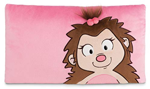Nici 44072 Kissen Igel Mädchen Hedda rechteckig 43X25cm, Pink, 1 Stück (1er Pack)