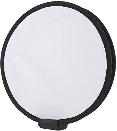 Serounder Softbox Diffuser, 40CM Portable Foldable Round-Shape Nylon Softbox Diffuser with a Storage Bag for Camera Flash Light