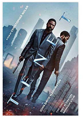 Film-Tenet Leinwand Poster Schlafzimmer Dekor Sport Landschaft Büro Zimmer Dekor Geschenk 50 × 75 cm Ungerahmt: