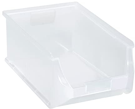 Allit 456264 ProfiPlus Box 5, transparent Stapelsichtbox, PP, V: 23 L,Lagersichtbox, Sichtbox, Lagerbox, stapelbar