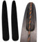 Shatterproof Archery Recurve Bow Limb Silencer (2 Pack) - Bogenschießzubehör - Bogen Dämpfer - Recurve-Bogen - Beidhändig