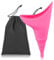 Urinoir féminin de voyage en silicone pour uriner - Réutilisable et portable - Pour voyage, extérieur, camping, festivals - Rose