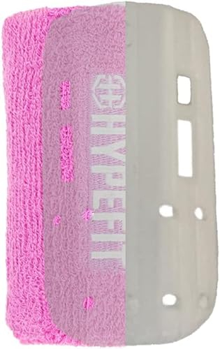 HYPEFIT Handgelenkschoner für Kettlebell-Training – Kettlebell-Training – idealer Schutz des Handgelenks und des Unterarms vor Stößen während des Trainings dank der robusten Platte. (Rosa)