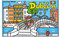 Dublin Magnet. Modell: HA'PENNY Bridge. Ireland Souvenir