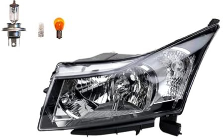 Johns, Scheinwerfer passend für Chevrolet Cruze 05/09- Links Fahrerseite + Leuchtmittel