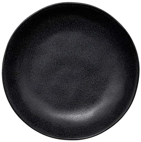 Secret de Gourmet - Lot de 6 Assiettes Creuses Ysée 20cm Noir