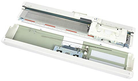 Macchina per Lavorare a Maglia Manuale, 110 Punti Kit Macchina a Telaio in Acciaio Inox Macchina per Maglieria Kit Macchina per Maglieria Trimmer per Sciarpa Fai Da Te Cappello