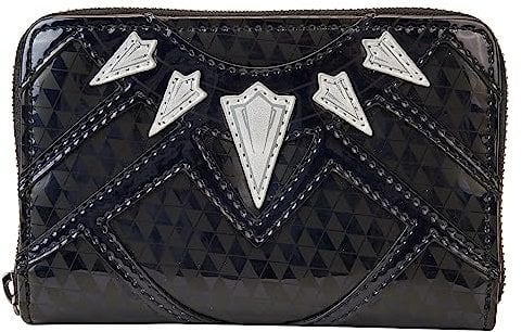 Loungefly Zip Around Purse Black Panther Shine Cosplay New Official Black