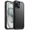 JETech Case for iPhone 15 Plus 6.7-Inch, Heavy Duty Dual-Layer Rugged Protection, Shockproof Protective Tough Phone Cover with Matte Back (Black)