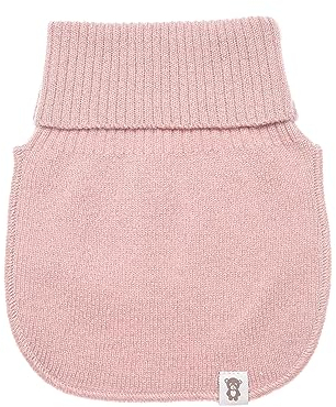 KNITAS Sciarpa tubolare in lana per bambini, super morbida e calda, lavorata a maglia, per proteggere il collo in autunno e inverno, sciarpa a slittamento di colore rosa – ragazze ragazzi 3 – 10 anni