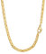 NKlaus 60cm Königskette 925 Silber Gelbgold Vergoldet elegante Halskette Breite: 3,0mm Collier 30,76g schwer 15116