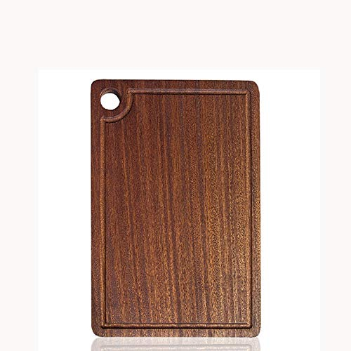 WYIPENGF Planche à découper domestique avec bac à jus et trou de poignée pour bloc de viande et de beurre, planche à découper pour légumes