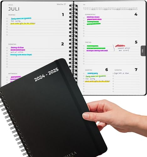 Kalender 2025 2026 A6 - Terminkalender, Lehrerplaner, Schülerplaner, Uni Planer 2025 2026 - Wochenplaner Buchkalender - Terminplaner, Notizbuch mit Kalender Buch 2025 2026 - Juli 2025 bis August 2026
