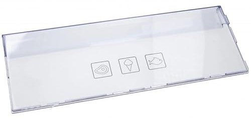 FIGEVIDA Frontalino/Cover cassetto per frigorifero dimensioni: 404X150X36 mm, compatibile per codice 4640640200 BEKO