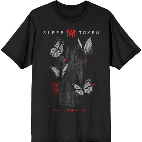 Sleep Token Butterflies Band Logo T Shirt XXL